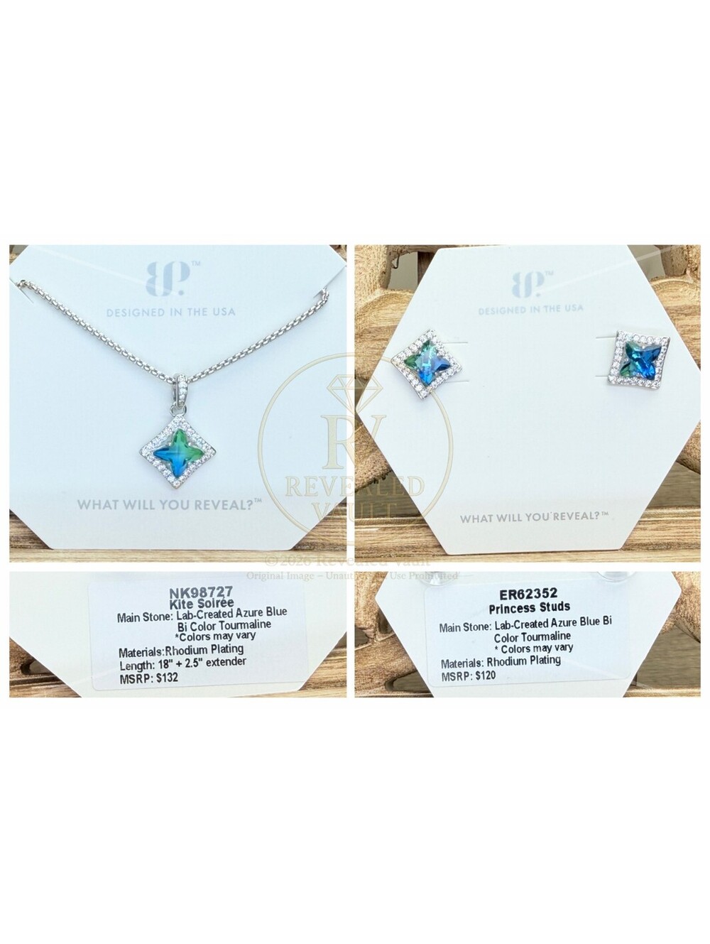 Kite Soiree & Princess Studs - Bi Color - OG